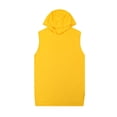 thumbnail image 2 of Yuyuzo Débardeur à Capuche Sans Manches pour Hommes, T-Shirts d'Entraînement, Course, Gym, T-Shirts à Capuche, 2 of 4