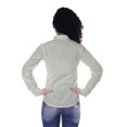 thumbnail image 3 of Moomaya Full Sleeve Cotton Collar Shirts For Womens Formal Plain Workwear, 3 of 6