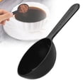 thumbnail image 2 of Small Scoops for Canisters, 5 Pack Plastic Scoopers for Containers, Flour Scoops for Canisters, Black Coffee Measuring Scoop for Tea, Sugar, Cereal, Milk, Spices, 3.81x1.49"(Black*5), 2 of 5
