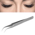 thumbnail image 1 of Fdit Pinces de Greffage pour Faux Cils en Acier Inoxydable Antistatiques, Pinces de Greffage pour Cils Portatives, Outil pour Cils, Pinces de Greffage pour Cils, Pince de Greffage pour Cils, 1 of 8