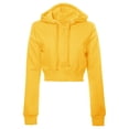 thumbnail image 1 of Kcodviy Chandail à Capuchon à Cordon pour Femme, Uni, Décontracté, Basique, Manches Longues, à Fermeture Éclair, Chandail à Capuchon pour Femme, Veste à Capuchon Courte à Fermeture Éclair, 1 of 3
