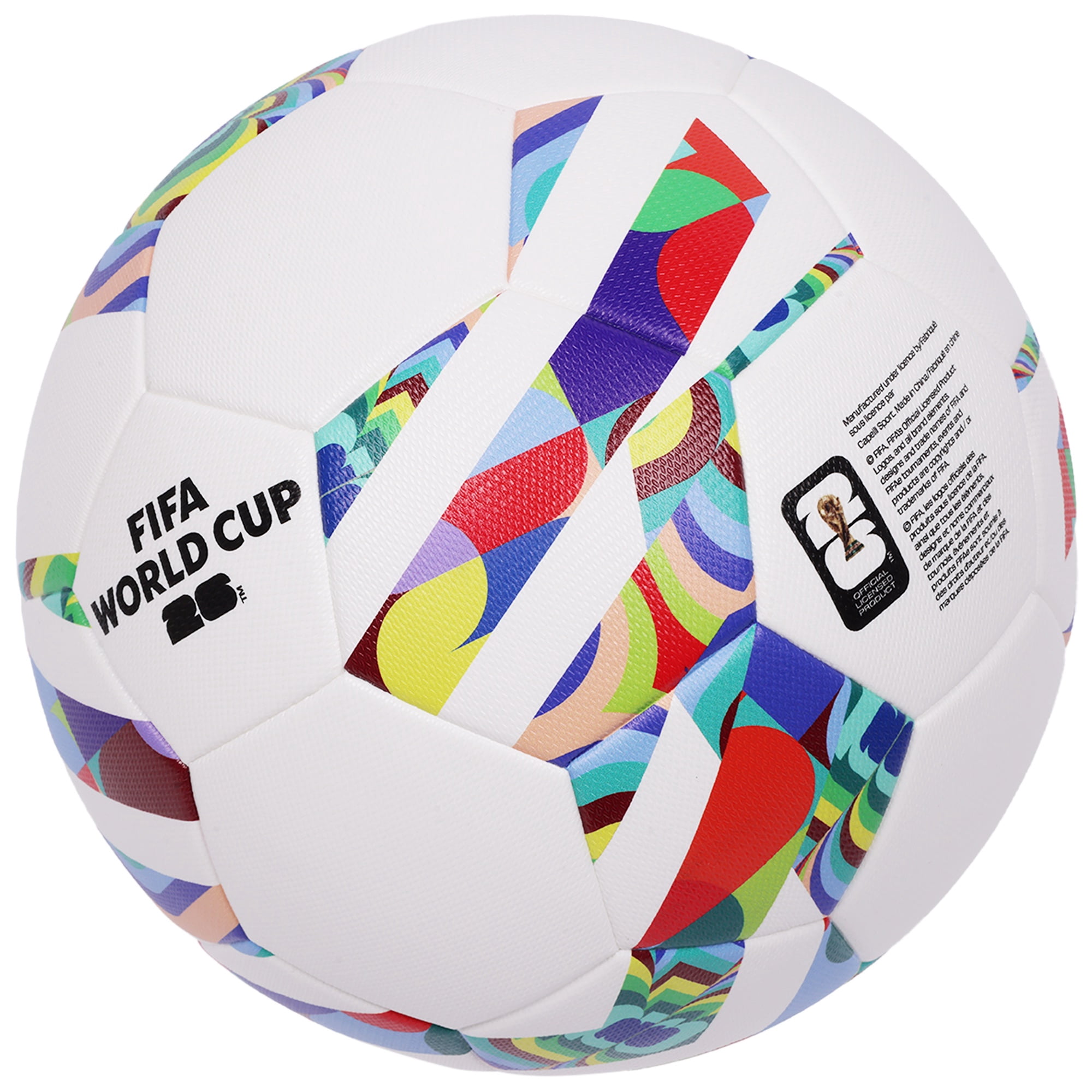 Ballon de soccer thermocollé Shadow Striped de tournoi FIFA World Cup 26™