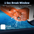 thumbnail image 3 of Window Breaker Seatbelt Cutter with Cleaning Brush, All in 1 Car Glass Breaker Kit, 3 of 7