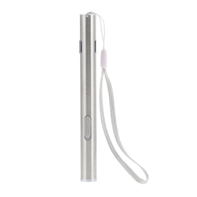 CHOK Leds Pupil Gauge Pen Portable Medical Light Pen Light Flashlight Pen Style Mini Stainless Steel Work