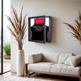 thumbnail image 2 of SharkTRUE T Shirt Display Frame, Black Imitation Wood T Shirt Frame with 98 UV Protection Acrylic, 1 Depth of Usable Space Shadow Box, Wall-Mountable Display Case for Jerseys, Sports Memorabilia, Shir, 2 of 8