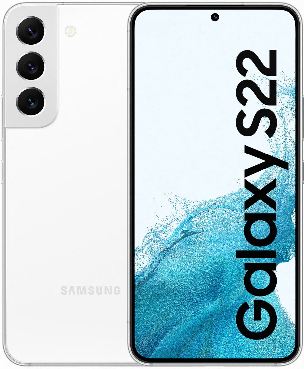 Refurbished Samsung Galaxy S22 5G - 256GB – White – 50MP Triple