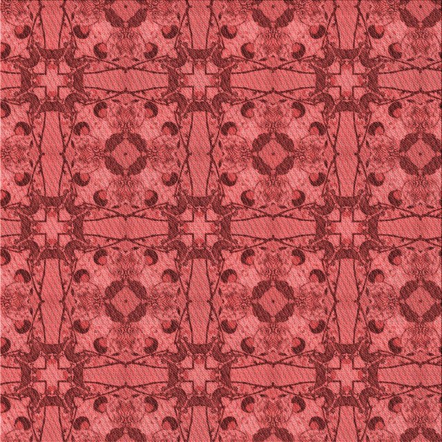 Ahgly Company Tapis d'Aire Intérieur Lavable à la Machine, Carré, Transitionnel, Rouge, 6 Pieds Carré