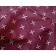 thumbnail image 4 of oneOone Silk Tabby Fabric Plus Sign Kasuri Printed Craft Fabric BTY 42 Inch Wide, 4 of 4