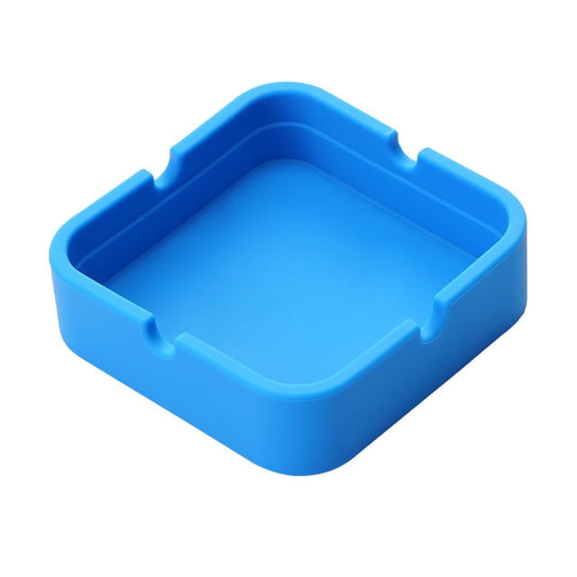 Meitianfacai Ashtray Drop High Temperature Ashtray, Blue