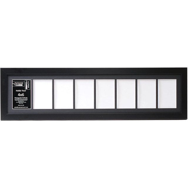 Creative Cadre Mural Picture 8 x 34 avec Passe-Partout Noir