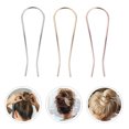 thumbnail image 4 of 3 Pcs Fourchettes en Forme de U pour Filles et Femmes en Différentes Couleurs, 4 of 9