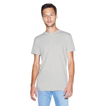 American Apparel T-Shirt à Col Rond à Manches Courtes en Jersey Fin Unisexe pour Adulte, Lot de 2