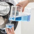 thumbnail image 4 of 1230ml Container with Lid Non-Leak Reusable for Shampoo Liquid Box Laundry Detergent Powder Countertop, 4 of 9