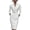 Dress - White, variant on Lekwk Formal Dress Women Elegant Long Sleeve Deep V Neck Dress Wrap Bodycon Midi Blazer Dresses Office Business Outfits