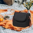 thumbnail image 4 of Btomtd Cationic Lunch Bag Lunch Bento Bag With Insulation Ice Preservation And Freshness Preservation, Black, 4 of 5
