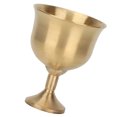 thumbnail image 2 of Wine Goblet, Collection Gift Retro Goblet Brass Goblet  For Banquet For Friends, 2 of 8
