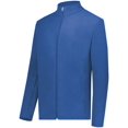 thumbnail image 1 of Augusta Sportswear Men's Micro-Lite Fleece Full Zip Jacket, Royal, 3X-Large, 1 of 1