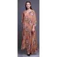 thumbnail image 2 of Bimba Kaftan de Plage Floral, Paréo de Bikini, Robe Maxi pour Femmes, Long Caftan-4X-5X, 2 of 5