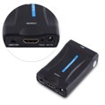 thumbnail image 4 of Scaler Converter, Convenient To Carry And Use Black Scart To  Converter, Lightweight ABS For TV, 4 of 8