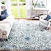 thumbnail image 3 of SAFAVIEH Madison Collection 3' x 3' Square CreamLight Grey MAD600C Boho Chic Glam Paisley Non-Shedding Living Room Bedroom Area Rug, 3 of 3