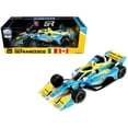 thumbnail image 1 of Dallara IndyCar #29 Devlin DeFrancesco "WOOOO Energy" Andretti STEINBENNER Autosport (Configuration Course ROUTIER) "NTT IndyCar Series" (2023) Voiture Modèle Moulée sous Pression 1/18 par Greenlight, 1 of 1