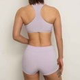 thumbnail image 5 of Cameland Fashion Women's Sexy Hanging Neck Swimsuit Set Solid Color Split Swimsuit Two Piece Set, 5 of 5