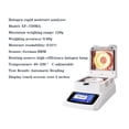 thumbnail image 2 of Moisture Analyzer Balance Meter 0.001g Readability Touch Screen Laboratory Balance 120gx0.001grams, 2 of 6