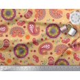 thumbnail image 2 of Soimoi Rayon Fabric Mandala & Paisley Ethnic Print Fabric by Yard 56 Inch Wide, 2 of 3