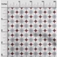 thumbnail image 1 of oneOone Organic Cotton Poplin Twill Fabric Square & Triangle Geometric Print Fabric BTY 42 Inch Wide, 1 of 1