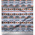 thumbnail image 1 of Soimoi Moss Georgette Fabric Aztec Southwestern Print Fabric by The Yard 42 Inch Wide, 1 of 3