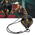 thumbnail image 4 of Double End Muay Thai Boxing Punching Bag Speed Elastic Ball Punch Training Fitness(black), 4 of 10