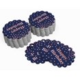 thumbnail image 3 of Inkdotpot Happy Birthday Bottle Tag Real Rose Gold Foil Favor Hang Tags 100 Pack, 3 of 6