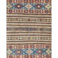 thumbnail image 1 of Ahgly Company Indoor Rectangle Abstract Burly Brown Abstract Area Rugs, 2' x 5', 1 of 6