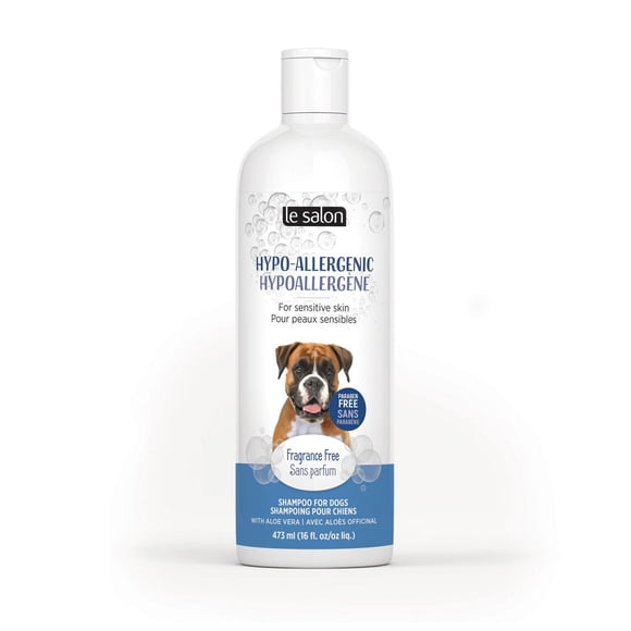 Le Salon Hypo-Allergenic Shampoo for Dogs, Unscented 473ml (16oz)