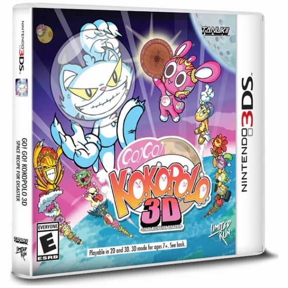Recette de l'Espace Go Go Kokopolo pour Sinistre (Limited Run Games) (3DS)