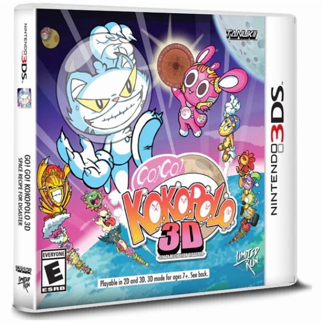 Go Go Kokopolo Space Recipe For Disaster (Limited Run Games) (3DS)