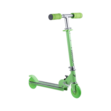 Voyager 100mm Folding Kick Scooter, Green