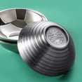 thumbnail image 4 of LSLJS Stainless Steel Bucket Bowl Ramen Bowl Japanese Cold Noodle Bowl Double Insulated Rice Bowl Loudspeaker Bowl Large Noodle Bowl, Stainless Steel Bowl, 4 of 6