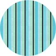 thumbnail image 1 of Ahgly Company Machine Washable Indoor Round Transitional Light Sea Green Area Rugs, 5' Round, 1 of 7