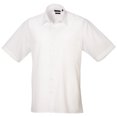 thumbnail image 1 of Premier Chemise de Travail Formelle en Popeline Unie à Manches Courtes pour Hommes, 1 of 3