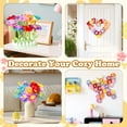 thumbnail image 3 of Flower Bouquet Making Kit for Kids – DIY Craft Toy with 120 Petals, 30 Centers, Stems & Wrapping Paper, Reusable Storage, Educational Arts & Crafts Activity Set, 3 of 11