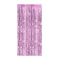 thumbnail image 1 of Curtain Silver Metallic Foil Fringe Curtains, for Photo Booth, Birthday, Wedding, Easy Installation, Reusable, 1 of 4