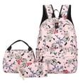 thumbnail image 2 of Vaidha Leisure Backpack Three Piece Set Large Capacity Student Backpack Backpack Floral Backpack Girl Backpack Suitable For School Travel And Going Out, 2 of 4
