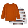thumbnail image 2 of Lot de 2 t-shirts à col henley George pour petits garçons, 2 of 2