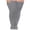 Grey, variant on FhsagQ Socks Socks for Women Socks Women Soild Plus Size over Knee Cotton Socks Extra Long Extra Thick Thigh Socks Tall Socks Women's Socks Nightwear Womens Socks Black A
