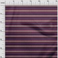 thumbnail image 2 of oneOone Cotton Cambric Fabric Chevron & Greek Key Block Print Fabric BTY 56 Inch Wide, 2 of 4