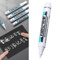 thumbnail image 3 of Multipurpose White Marker Pens Woodworking DIY Crafts Construction Rock Painting 2.5mm, 3 of 8