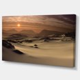 thumbnail image 2 of Beautiful Brown Fantasy Terrain - Landscape Canvas Art Print, 2 of 4