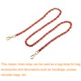 thumbnail image 3 of Unique Bargains Purse Chain Strap, 47' Purse Strap Shoulder Bag Replacement Strap(Red/Yellow Gold), 3 of 6