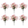 thumbnail image 1 of Tyidzon 6PC Outdoor Artificial Flowers Realistic And Morning For Outdoor Decor And Arrangements, 1 of 5